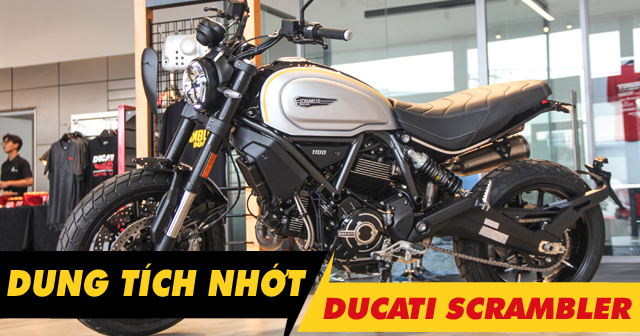 Xe Mô tô Ducati Scrambler thay nhớt bao nhiêu lít?