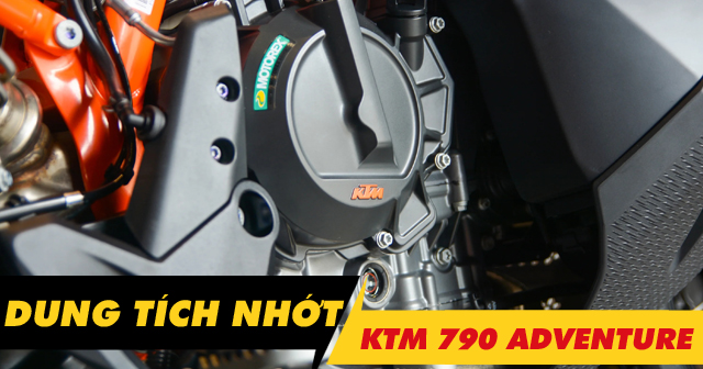 Xe Mô tô KTM 790 Adventure thay nhớt bao nhiêu lít?