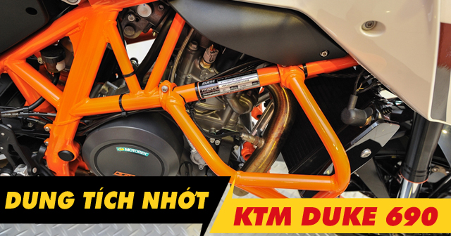 Xe Mô tô KTM Duke 690 thay nhớt bao nhiêu lít?