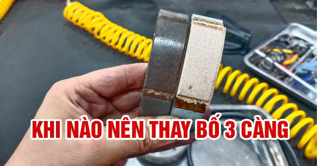 Khi nào nên thay bố ba càng xe tay ga?