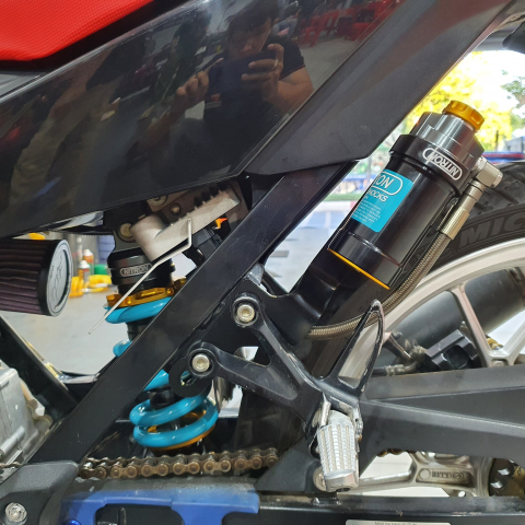 Phuộc Nitron chính hãng Việt Nam cho Raider, Satria