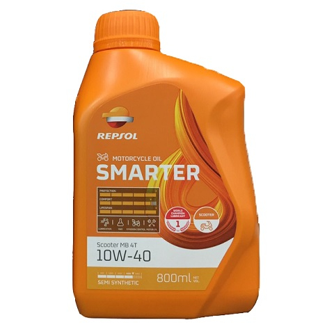 Nhớt Repsol Smarter Scooter MB 4T 10W40