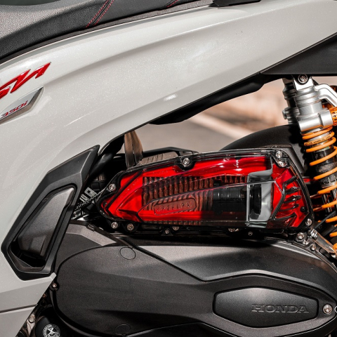 Ốp lọc gió trong suốt ZHI.PAT cho Honda SH350i chính hãng