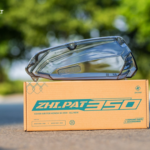 Ốp lọc gió trong suốt ZHI.PAT cho Honda SH350i chính hãng