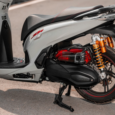 Ốp lọc gió trong suốt ZHI.PAT cho Honda SH350i chính hãng