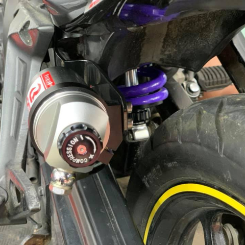 Phuộc RCB DB-2+ bình dầu cao cấp cho Exciter 135 chính hãng