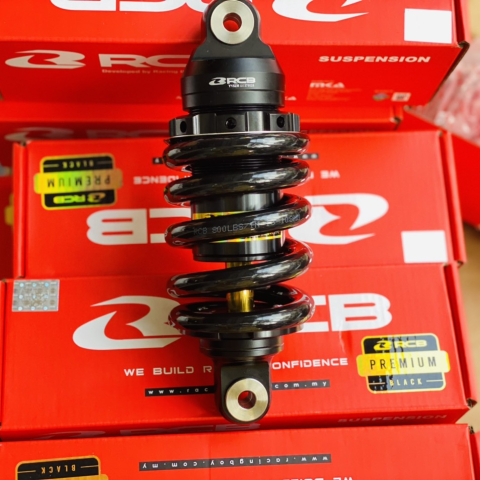 Phuộc RCB E2 ty vàng cho Exciter 135 chính hãng