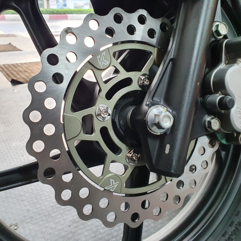 Đĩa KingSpeed 220mm mẫu mới 4 lỗ cho Wave, AB...