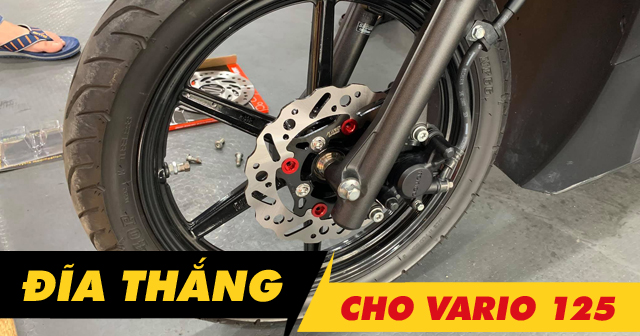 Kích thước đĩa thắng trước Vario 125 đời cũ bao nhiêu?