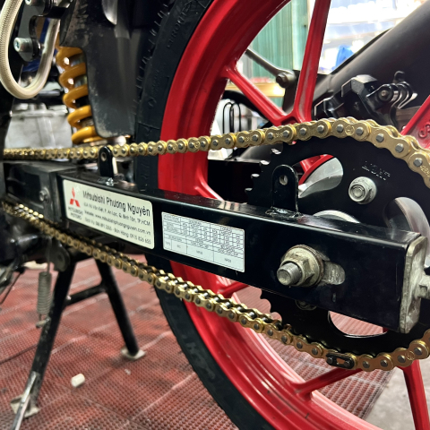 Bộ Nhông sên dĩa Light cho Satria, Raider