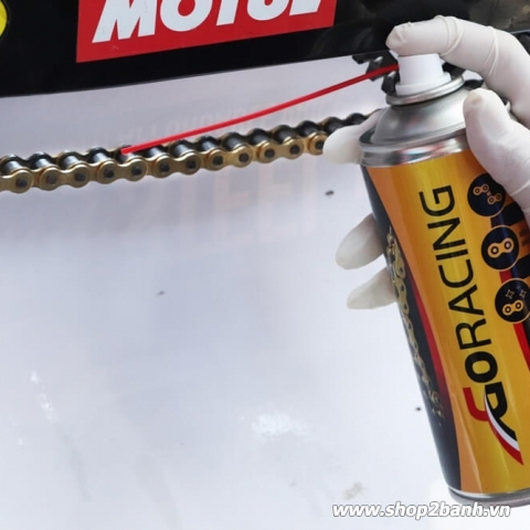 Chai xịt bôi trơn sên GoRacing