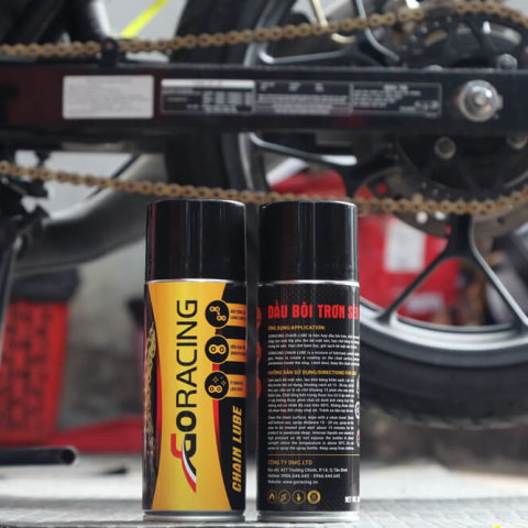 Chai xịt bôi trơn sên GoRacing