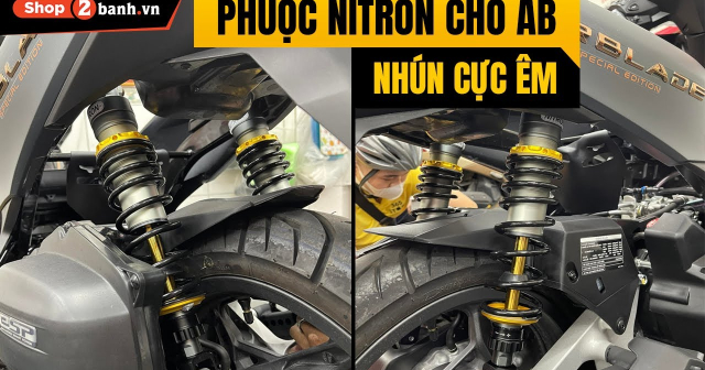 Phuộc Nitron cho AirBlade 160 loại nào đi êm và bền nhất?