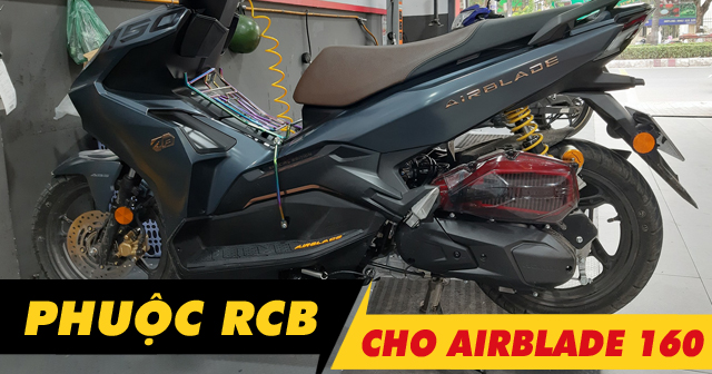 Phuộc RCB cho xe AirBlade 160 loại nào đi êm và bền nhất?