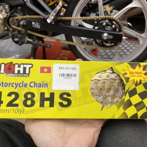 Sên vàng Light 428HS 122 mắc 10ly