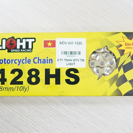 Sên vàng Light 428HS 122 mắc 10ly