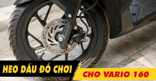 Thay heo dầu 2 pis cho Vario 160 có tác dụng gì?