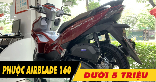 Top 4 phuộc sau AirBlade 160 dưới 5 triệu mới nhất tại Shop2banh