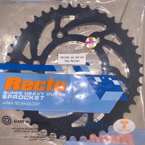 Dĩa Recto 44T cho Exciter 150 chính hãng