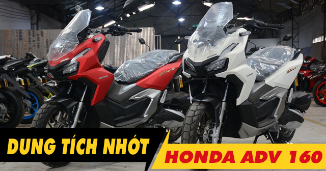 Dung tích nhớt xe Honda ADV 160 bao nhiêu lít? Thay nhớt nào phù hợp?