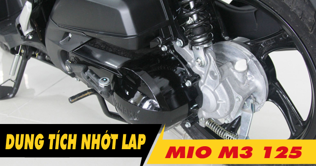 Nhớt hộp số xe Mio M3 125 bao nhiêu ml? Nên thay loại nào tốt?