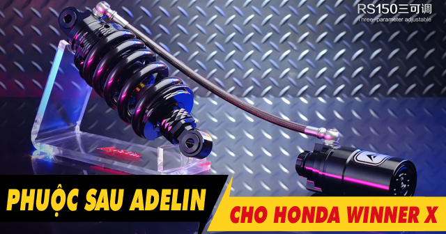 Tư vấn thay phuộc Adelin cho xe Honda Winner X có tốt không?