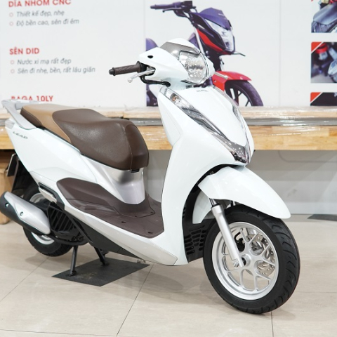 Bán Xe Honda Lead 2019 Smartkey Màu Trắng Đẹp 98% Bstp