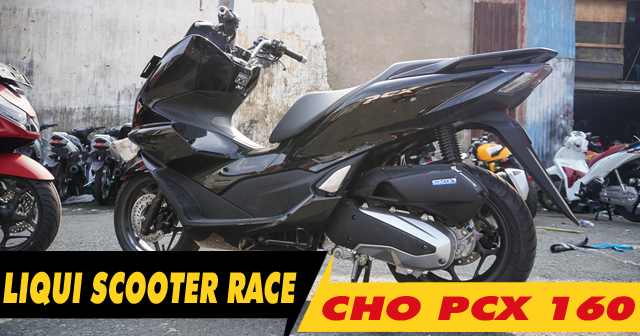 Xe PCX 160 thay nhớt Liqui Moly Scooter Race chạy có êm máy không?
