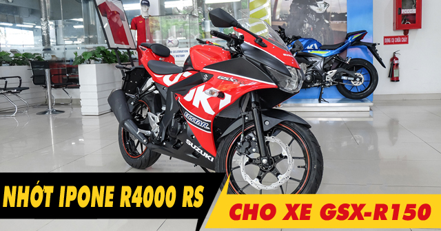 GSX-R150 thay nhớt ipone R4000 RS 10W40 đi có bền máy không?