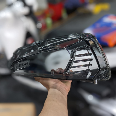 Ốp lọc gió trong suốt ZHI.PAT cho Honda SH350i chính hãng
