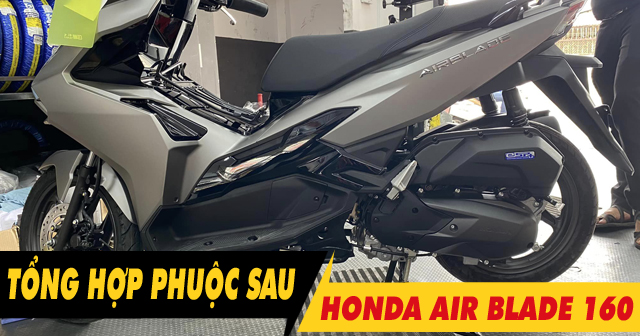 Tổng hợp phuộc xe Honda Air Blade 160 nhún êm đẹp mới nhất 2025