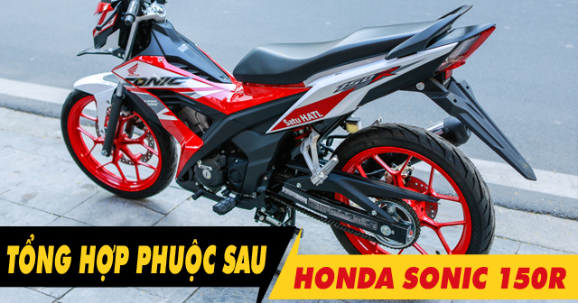 Tổng hợp phuộc sau xe Honda Sonic 150 nhún êm đẹp mới nhất 2024