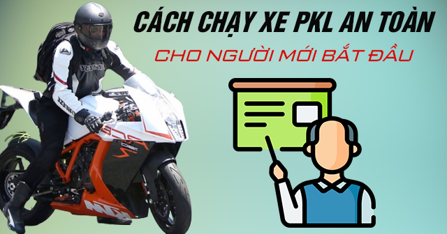 Cách chạy xe phân khối lớn an toàn cho người mới bắt đầu