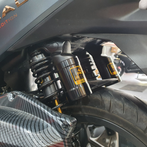 Phuộc RCB VS ty vàng cho AB 2020, AB160 chính hãng