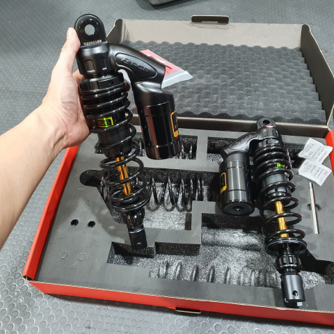 Phuộc RCB VS ty vàng cho AB 2020, AB160 chính hãng