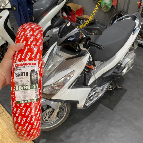 Vỏ xe Champion SHR78 chính hãng 80/90-14