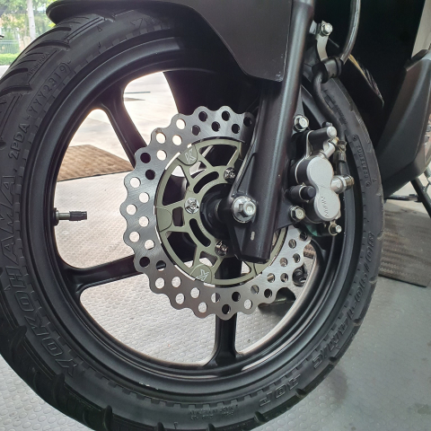 Bộ ốc đĩa Salaya inox cho AB, Vision, Sirius (5con)