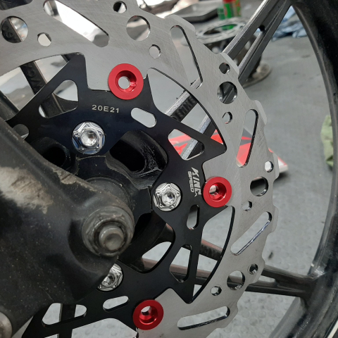 Bộ ốc đĩa Salaya inox cho Exciter, Winner, Sonic (10con)