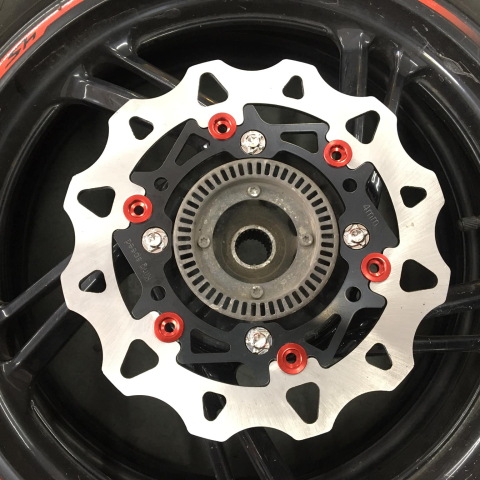 Bộ ốc đĩa Salaya inox cho Honda SH, Raider, Satria (8 con)