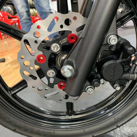 Bộ ốc đĩa Salaya inox cho Vario (4con)