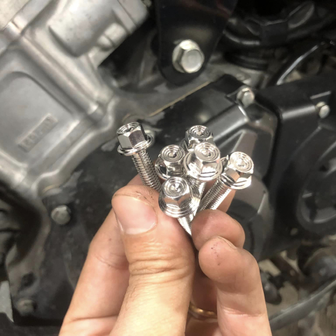 Bộ ốc nồi Salaya inox cho Honda Winner