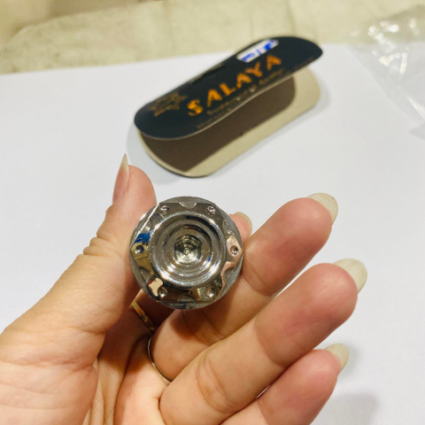 Nắp nhớt inox Salaya cho các dòng xe Honda, Yamaha