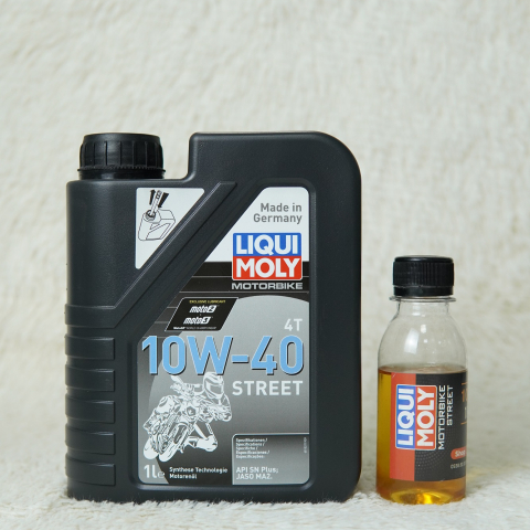 Nhớt chiết lẻ Liqui Moly Motorbike Street 4T 10W40 (100ml)