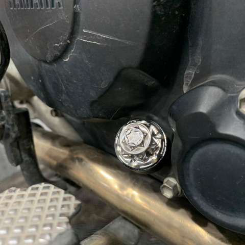 Ốc nhớt inox Salaya sáng bóng
