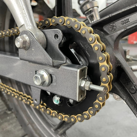 Sên RK vàng đen 428SB - 124L chính hãng