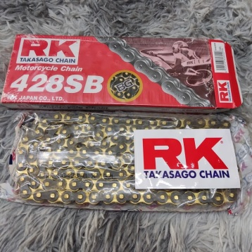 Sên RK vàng đen 428SB - 132L chính hãng