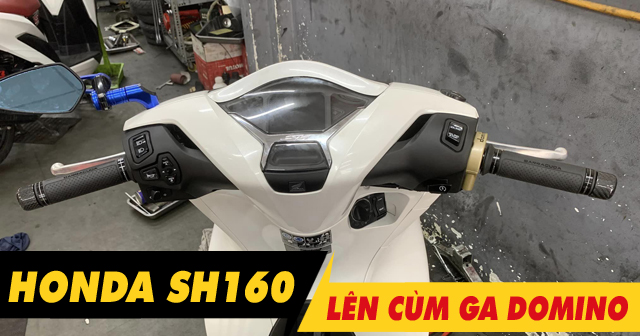 Tổng hợp cùm tăng tốc Domino cho xe SH160i mới nhất 2025