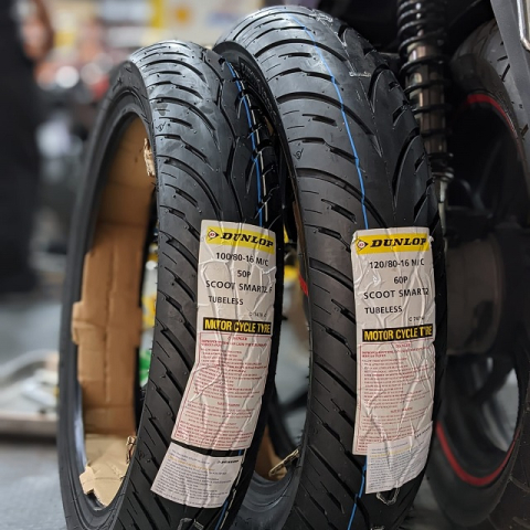 Lốp Dunlop Scoot Smart 2 (100/80-16 - 120/80-16)