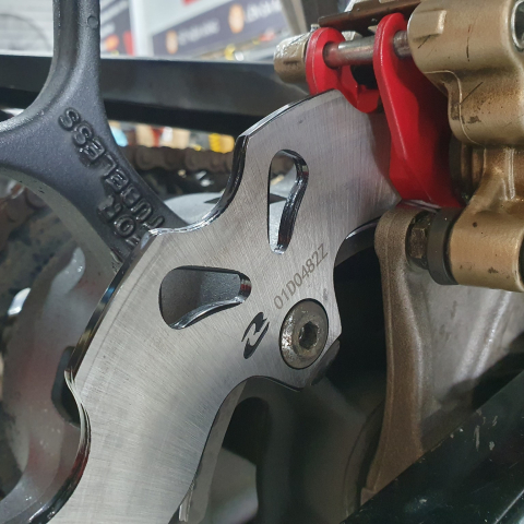 Bố thắng đĩa sau RCB cho Honda Winner chính hãng