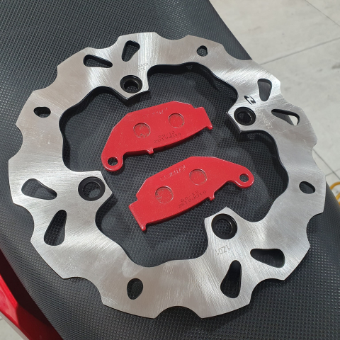 Bố thắng đĩa sau RCB cho Honda Winner chính hãng